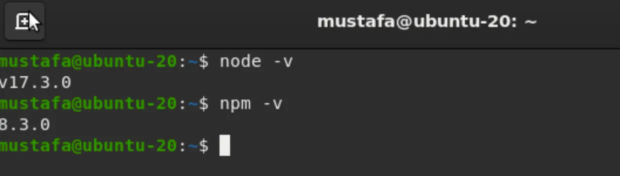 Nodejs installation