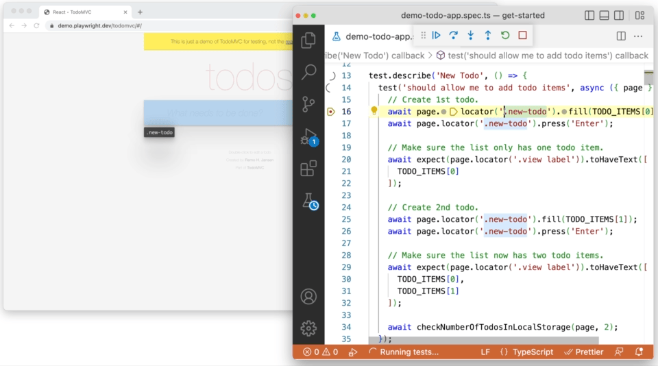 Live debugging with VSCode extension